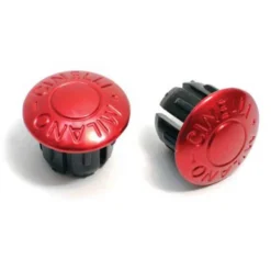 End Plugs Cinelli-Milano Anod.Red-2 Pr