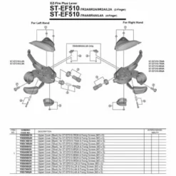 Shimano Acera EF510-9R2A EZ Fire Plus