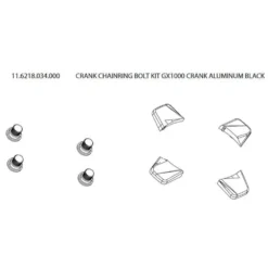 SRAM Bolt Kit GX1000 Aluminium