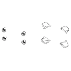 SRAM Crank Chainring Bolt Kit 4-Arm Long