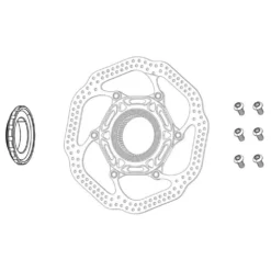 SRAM Rotor Bolts T25 24 Units
